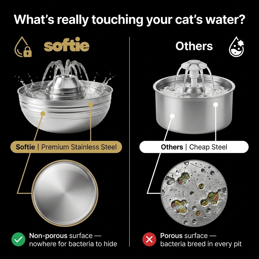 Softie Cat Water Fountain