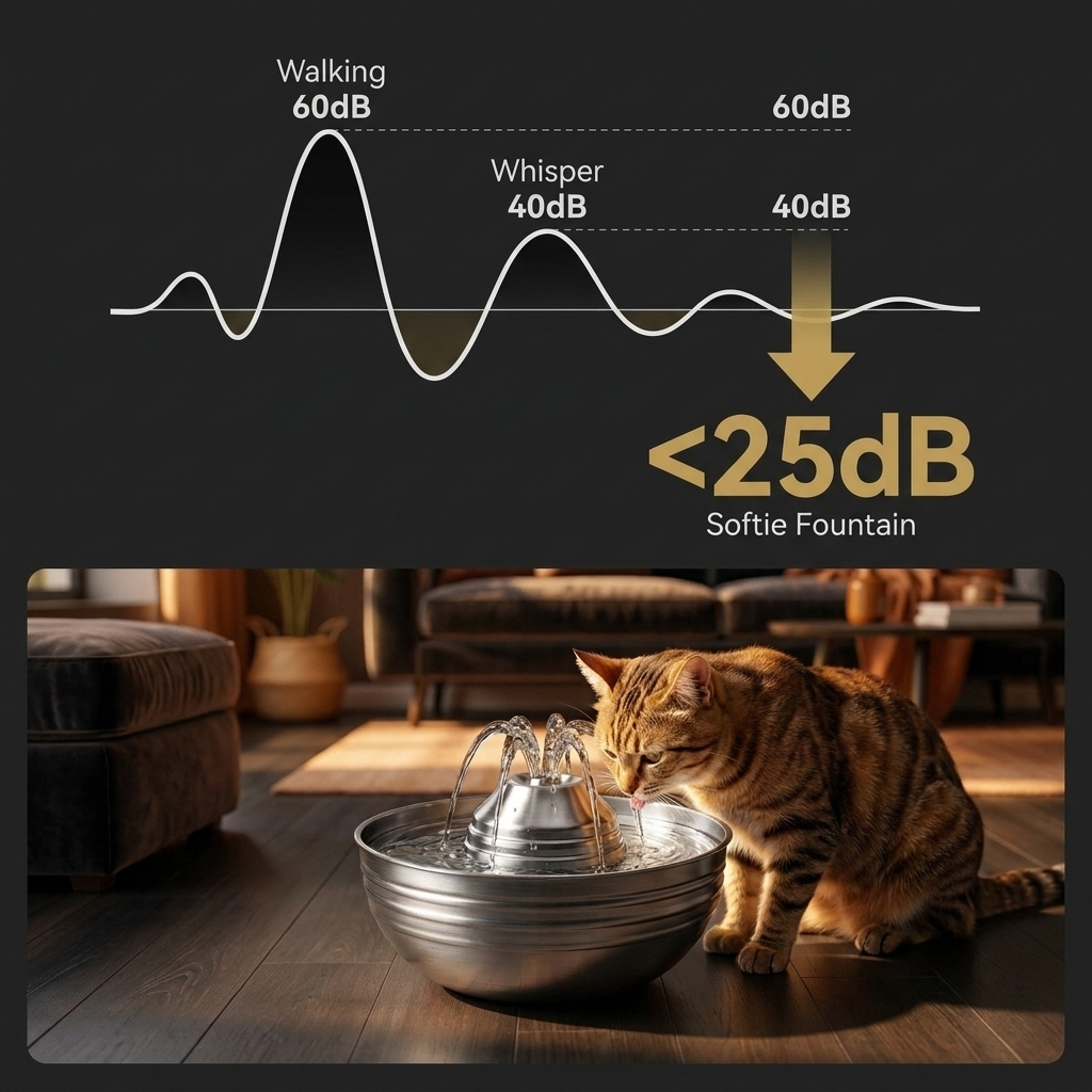 Softie Cat Water Fountain