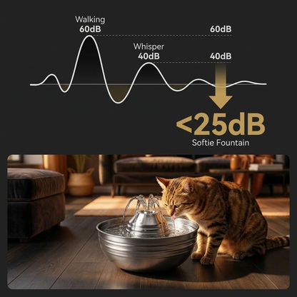 Softie Cat Water Fountain