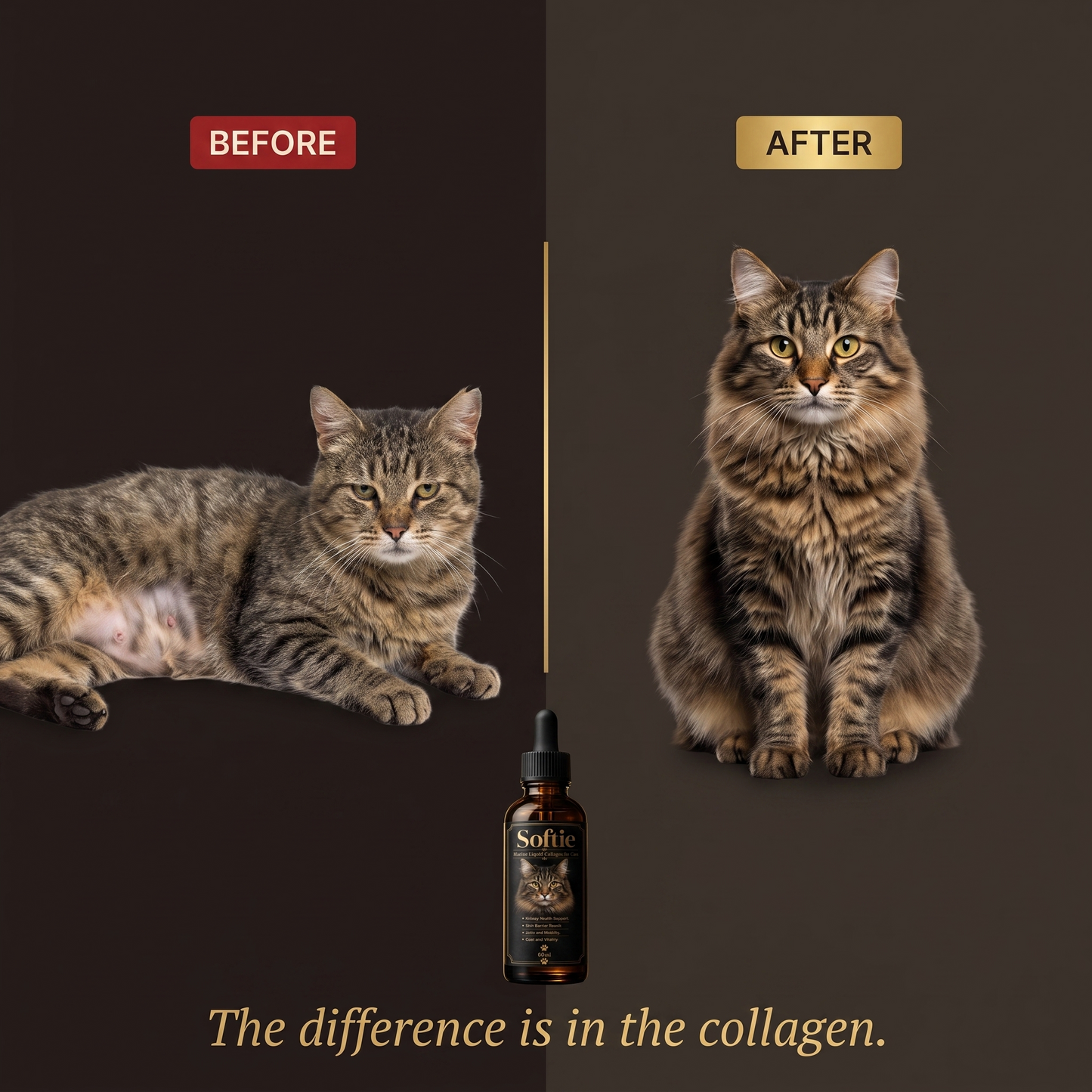 Softie™ Marine Sourced Liquid Collagen for Cats