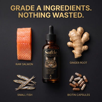 Softie™ Marine Sourced Liquid Collagen for Cats