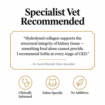 The Structural Protein Most Cat Owners Overlook: Softie™ Marine Collagen for Cats