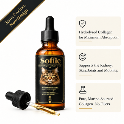 The Structural Protein Most Cat Owners Overlook: Softie™ Marine Collagen for Cats