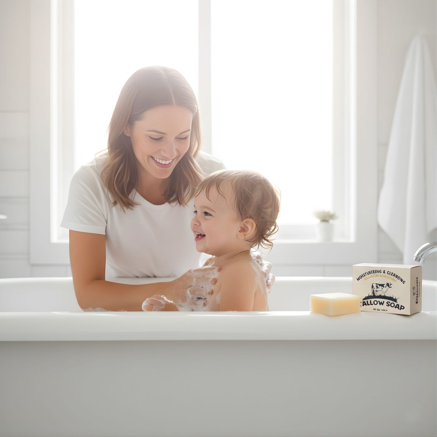 Tallow Bath Soap Bar by Softie