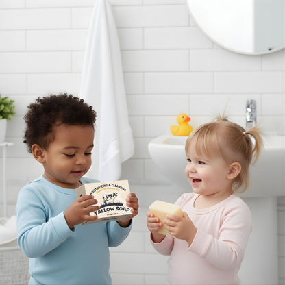 Tallow Bath Soap Bar by Softie