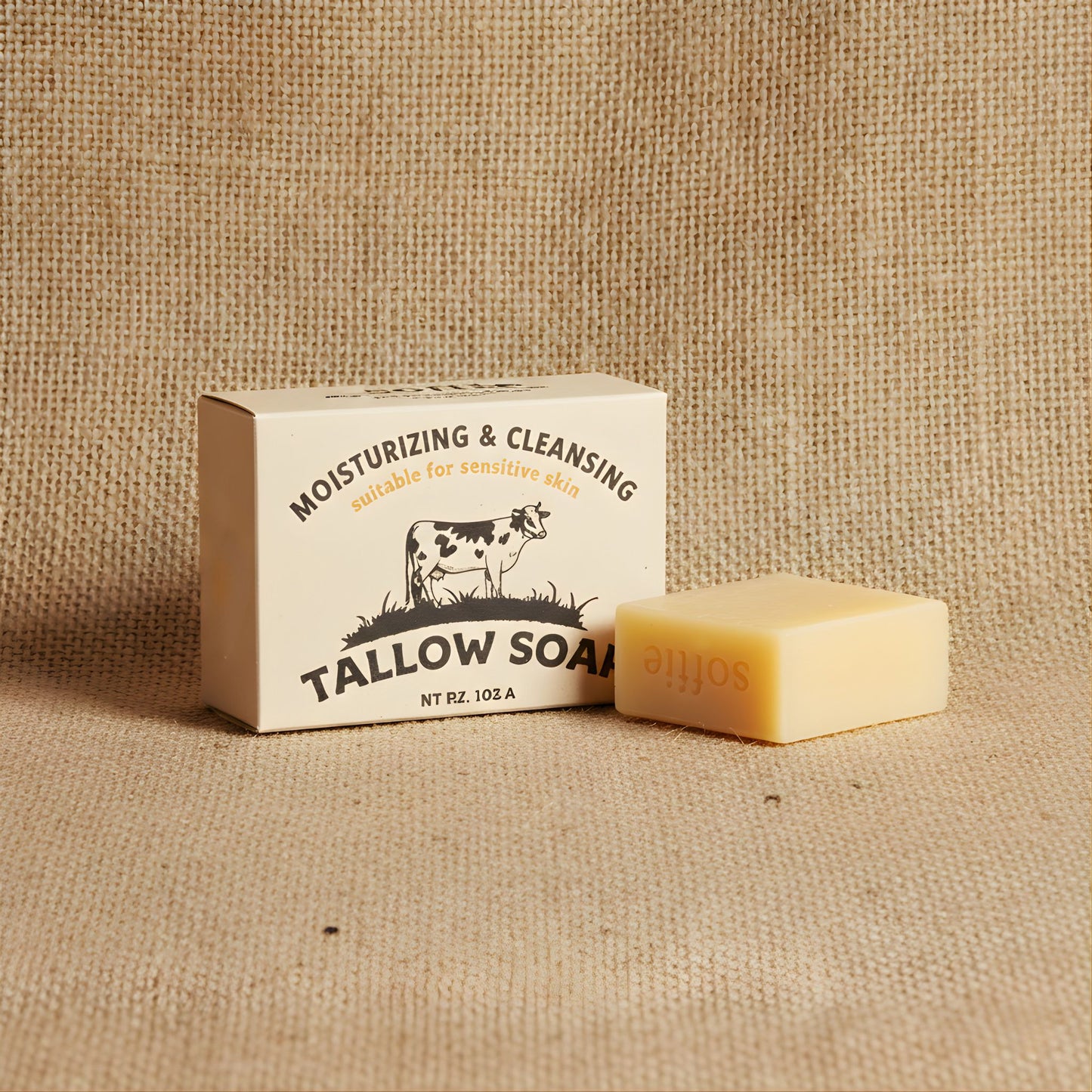 Tallow Bath Soap Bar by Softie